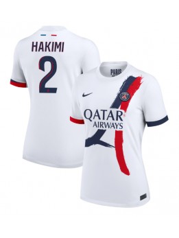 Zenske Futbalové oblečenie Paris Saint-Germain Achraf Hakimi #2 2024-25 Krátky Rukáv - Preč